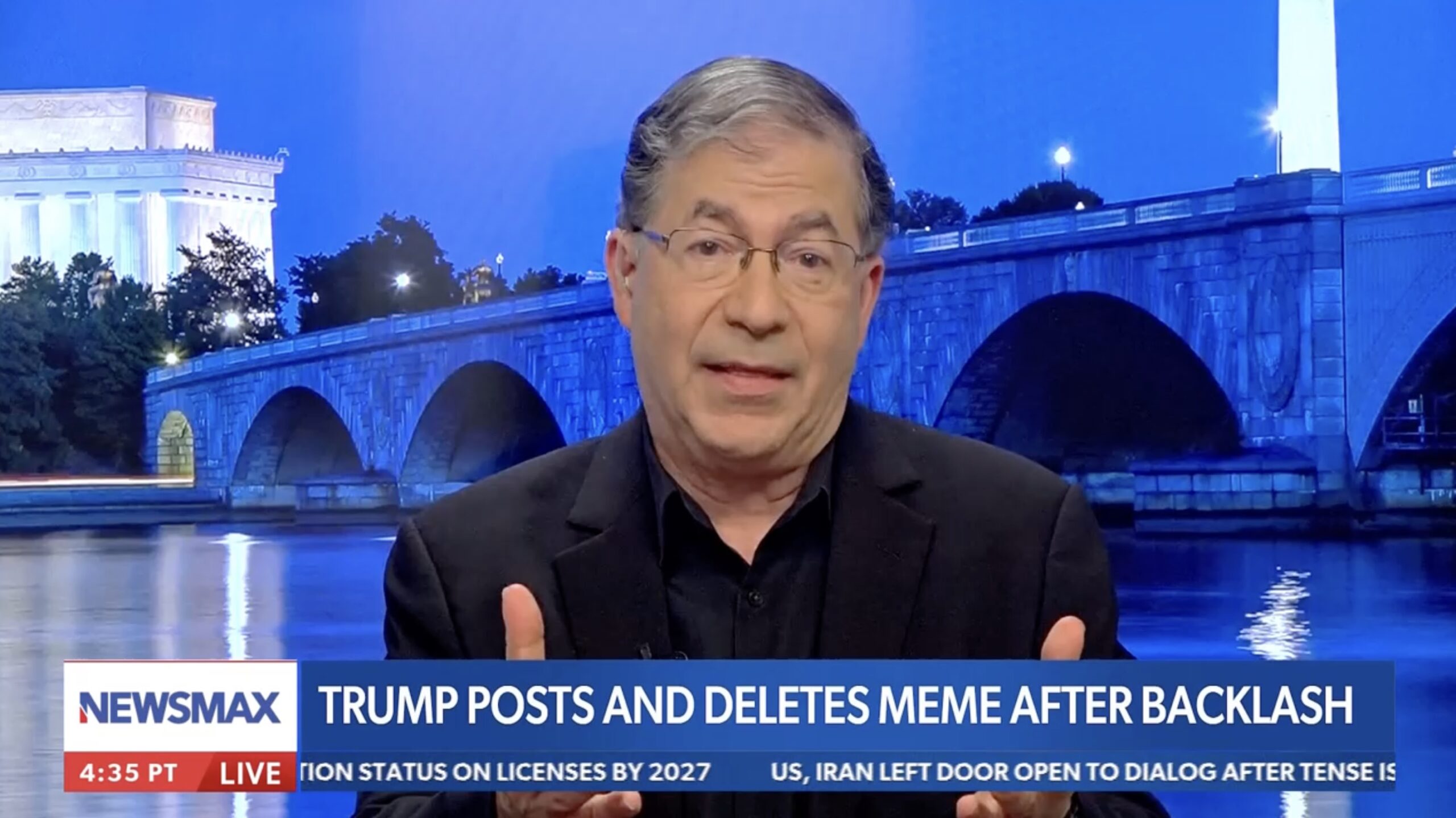Newsmax Invites Priest Defrocked For Blasphemous' Social Media Posts to Defend Trump's Blasphemous Social Media Post