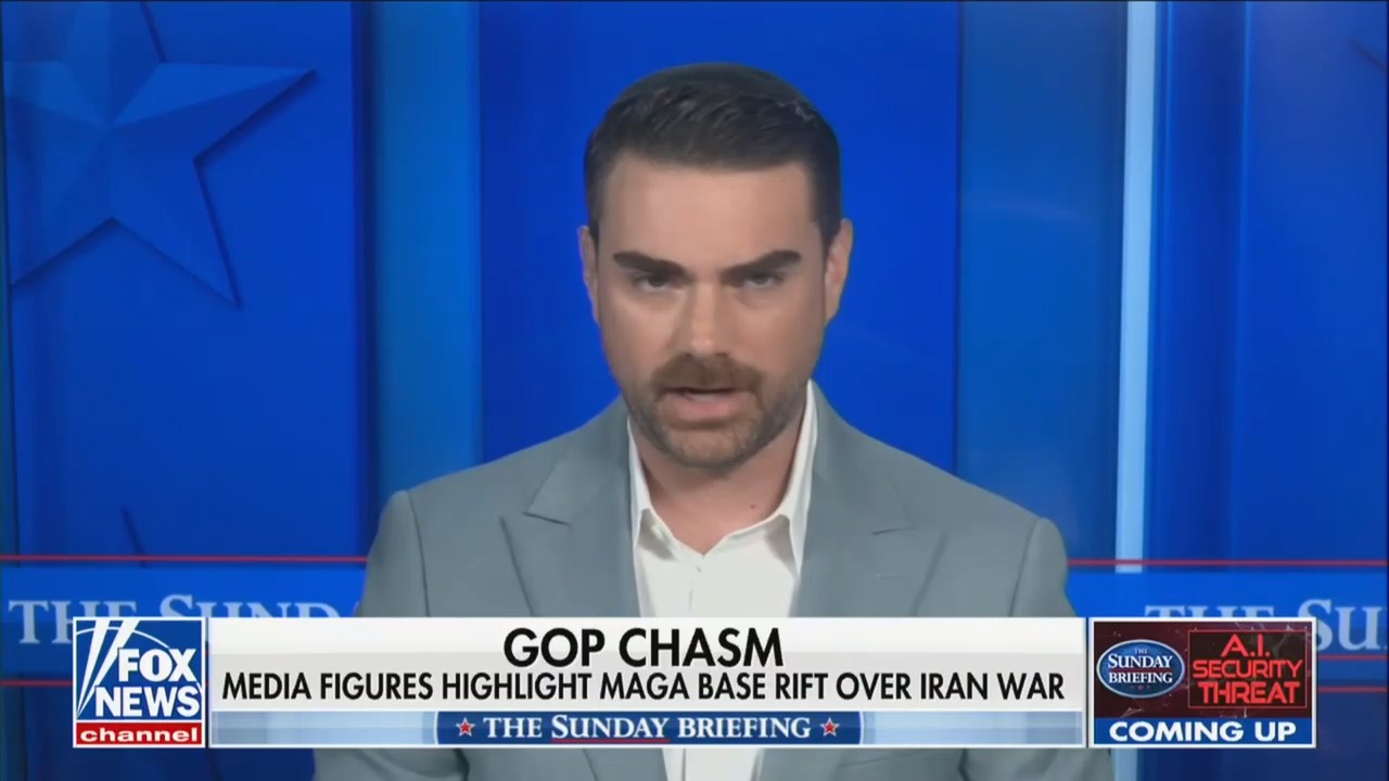 Insane!' Ben Shapiro Scoffs at the Idea That Tucker Carlson and Megyn Kelly are Leading a MAGA Revolt Against Trump