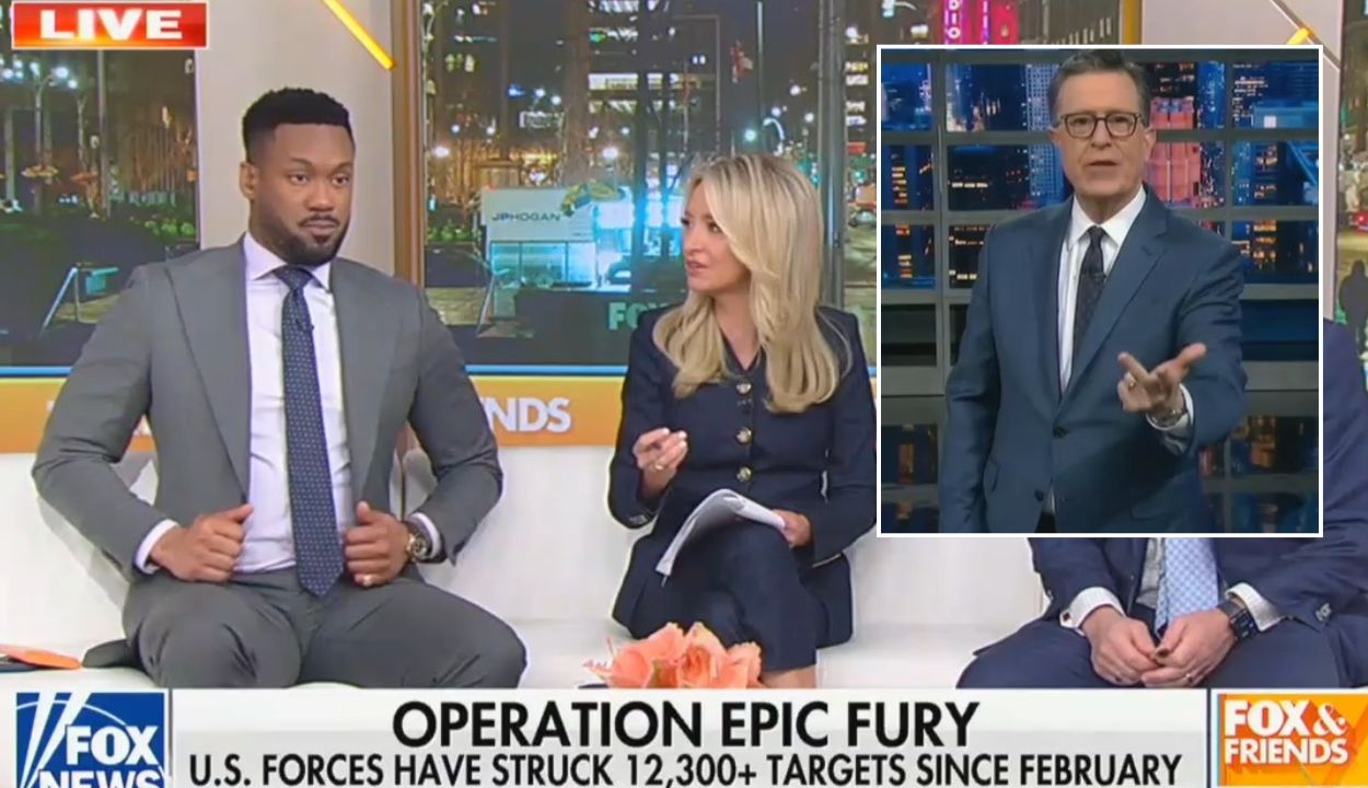 Lawrence Jones Rips Stephen Colbert Roasting Trump Speech