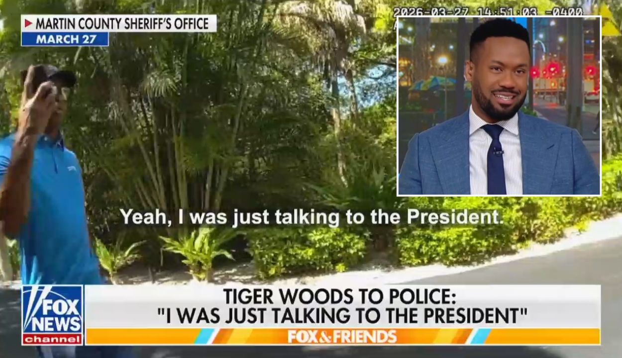 Fox's Lawrence Jones Chides Tiger Woods for Trump Call