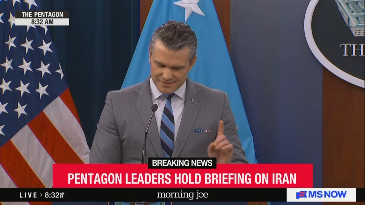 Hegseth Smirks as He Takes 2 Questions From TMZ DC at Pentagon Briefing, Including Do You Feel You're on a Power Trip?'