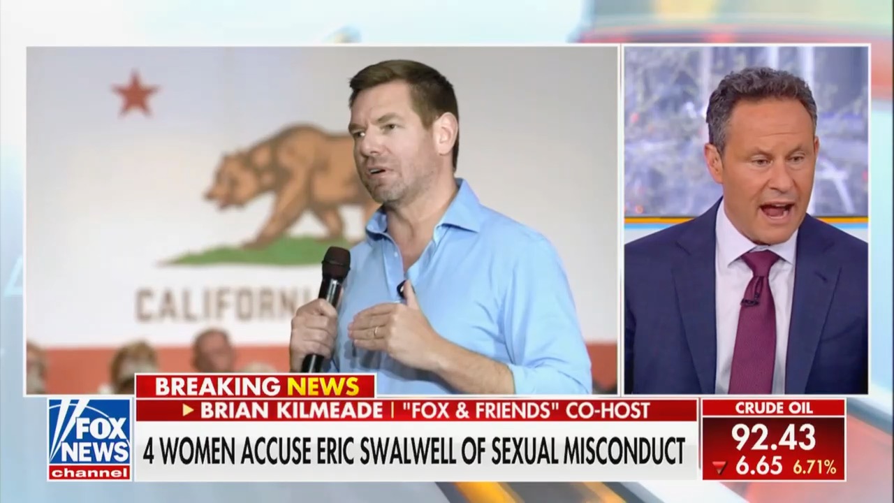 No One Likes Tom Steyer!' Fox's Brian Kilmeade Suggests Republicans Might Pull Off Inside Straight in California