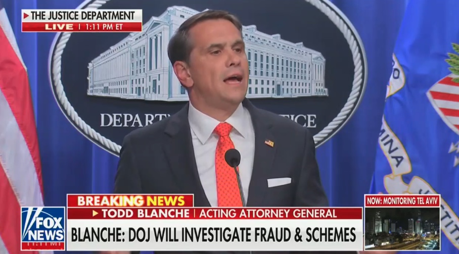 Todd Blanche Reaches New Depths of Trump Groveling