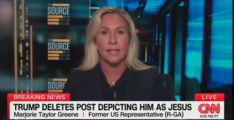 Marjorie Taylor Greene Shreds Trump for Blasphemy,' Says I Was Very Offended' Over Jesus Post