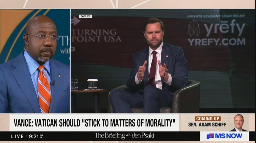 This Is How Fascists Talk': Senator Responds to JD Vance's Unsolicited Advice to Pope Leo