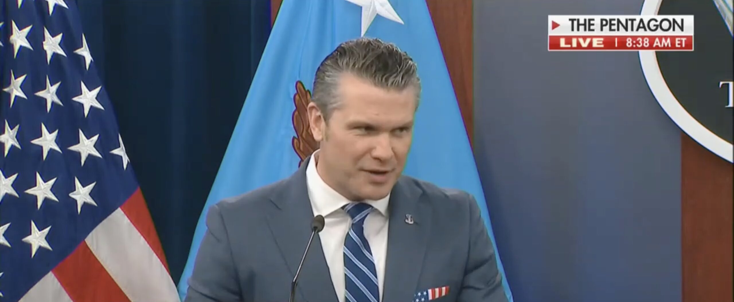 Pete Hegseth Confronted on Joe Kent's Claim That Iran Policy Forced on Trump by Israel: Nothing Gets Foisted on President Trump'