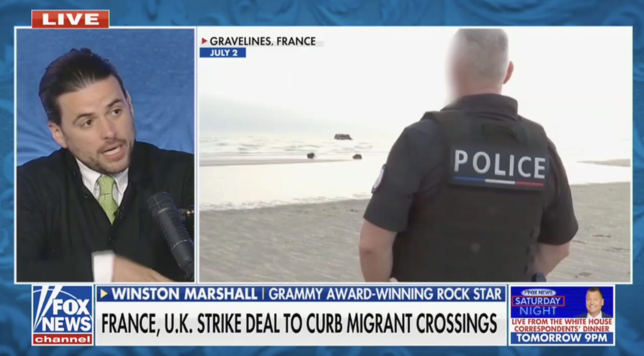 Fox News Guest Warns He's About to Offer Outlandish' Idea to Stop Immigration