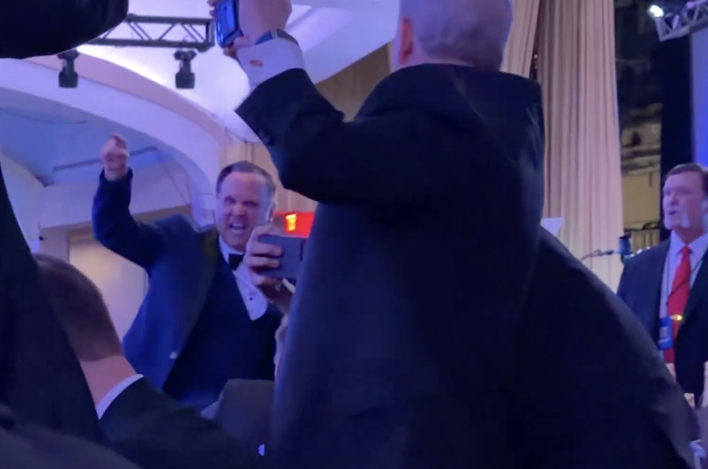 Trump Adviser Dan Scavino Tries and Fails to Start USA! USA!' Chant Right After WHCA Dinner Shooting  Gets Shushed by Attendees