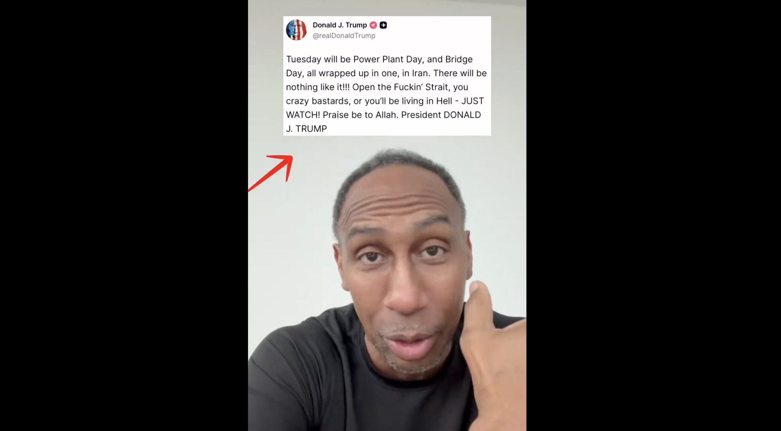 Media Pundits From Stephen A Smith to Alex Jones Slam Trump’s F-Bomb Threat to Iran: ‘This Is A Clown Show’