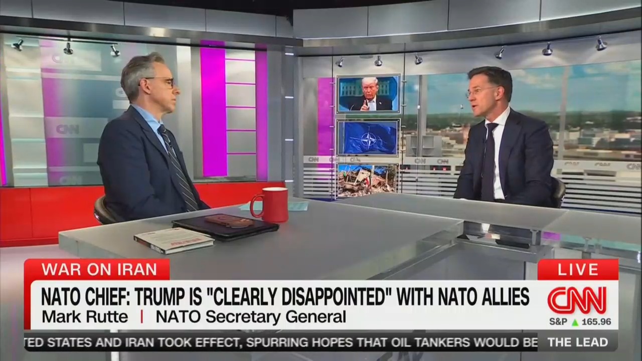 NATO Chief Refuses to Answer When Asked if He Was Concerned by Trump's Threat to Kill the Entire Iranian Civilization': I'm Not Commenting'