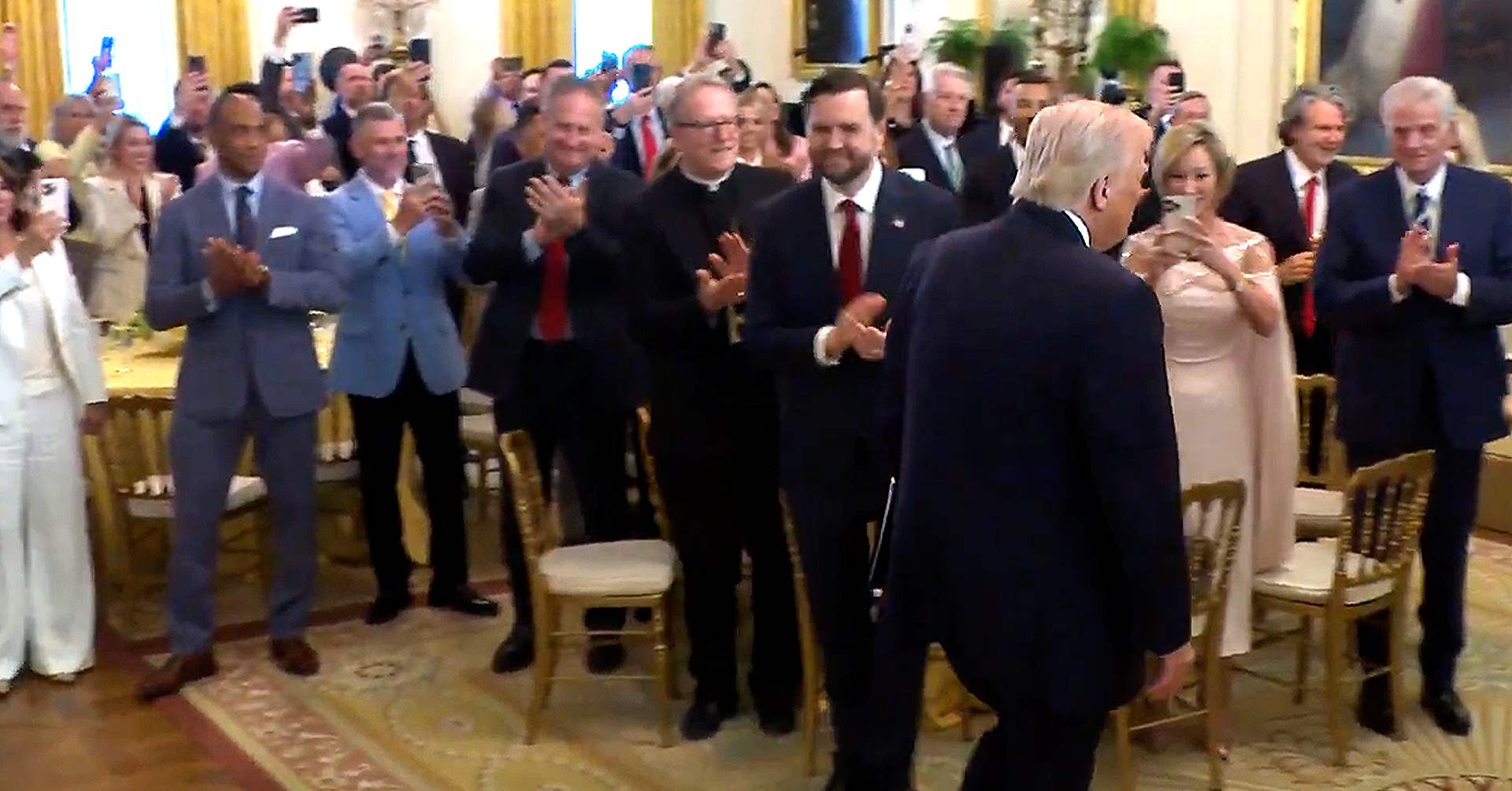 WATCH: Trump Shouted Out My Friend' Pam Bondi Hours Before Firing at Scrubbed White House Event