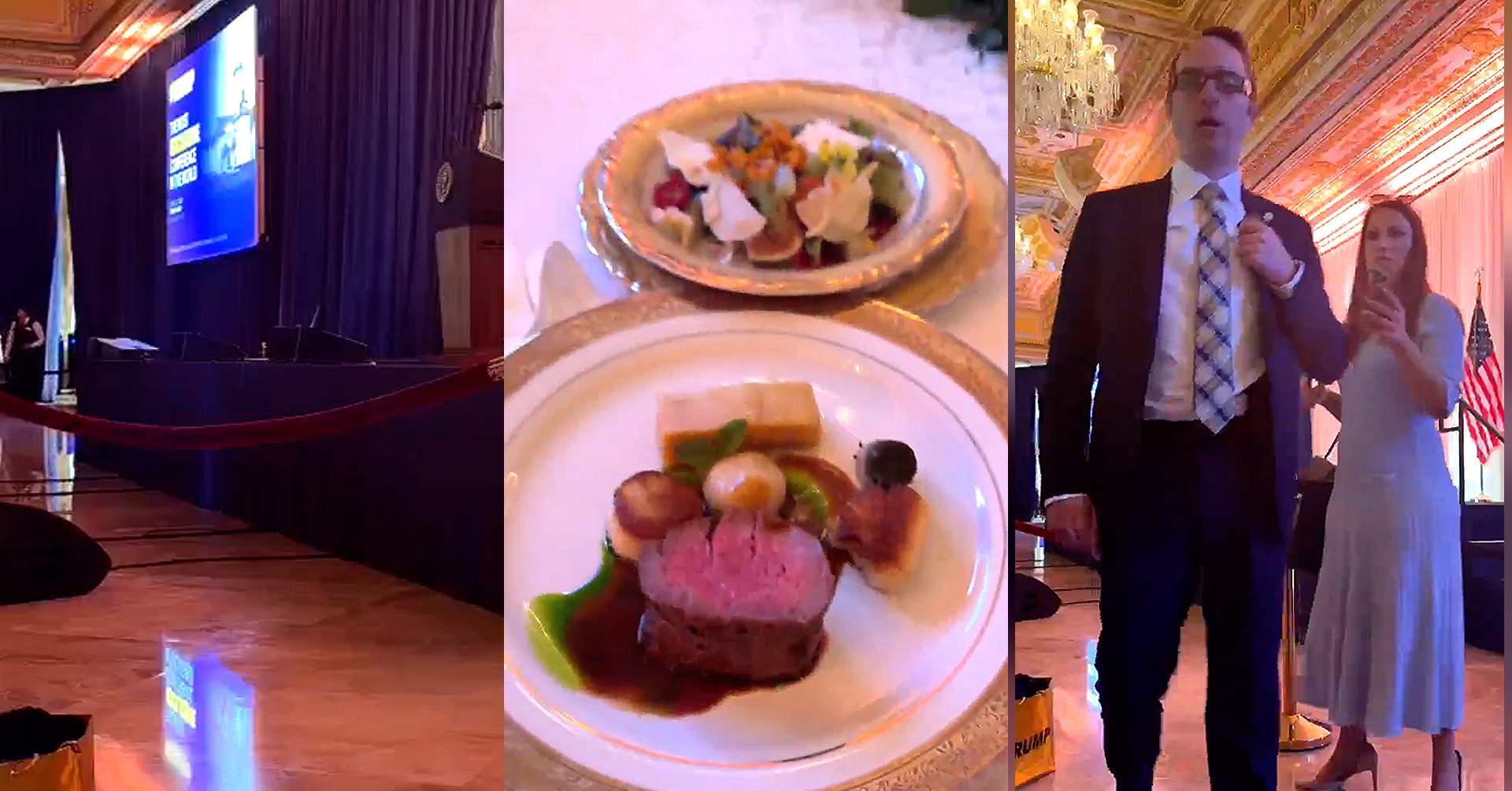 Trump Staffer Shuts Down Outlaw Livestream Inside Mar-a-lago  After Half Hour of Hot Mic Chatter