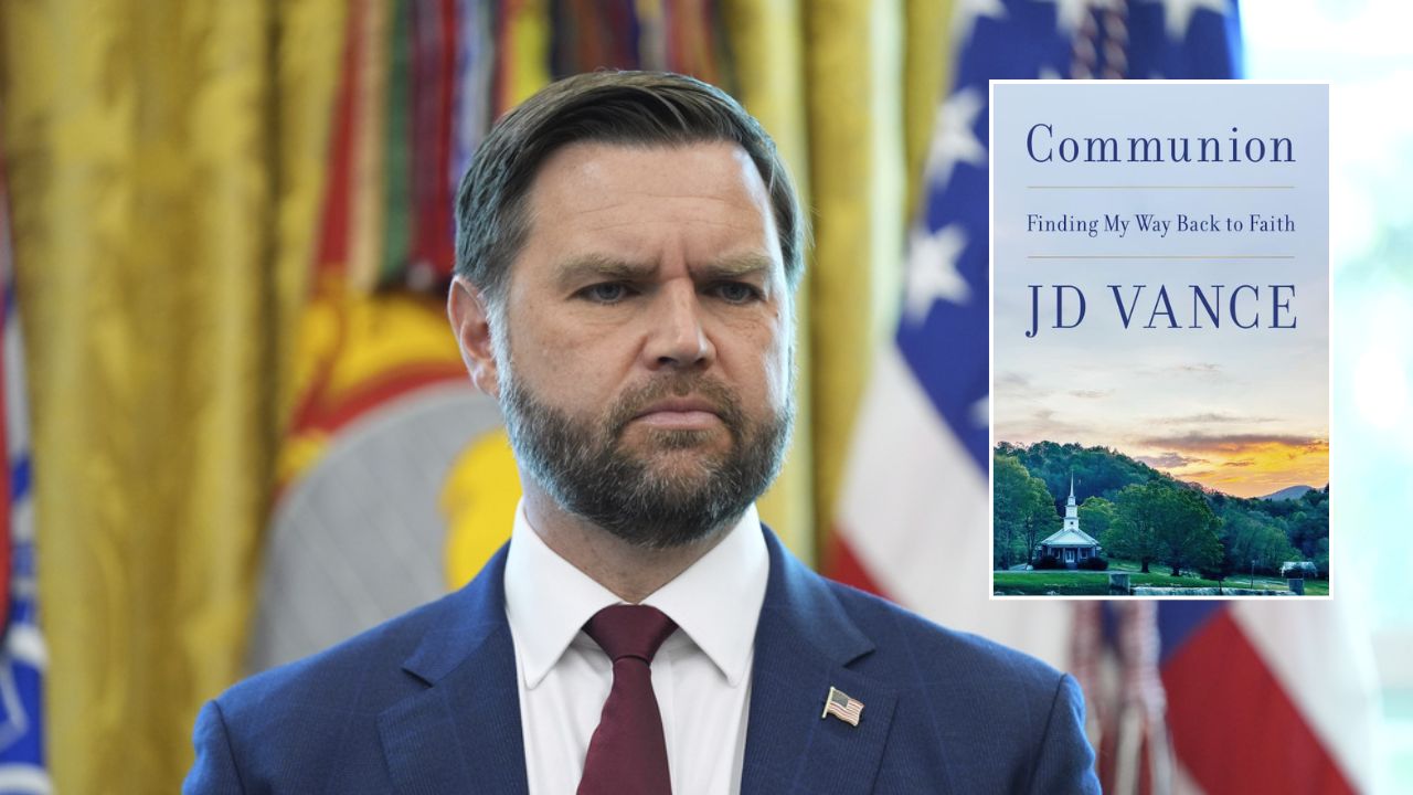 JD Vance's Catholic Conversion Book Has a Not-So-Catholic Church on Cover