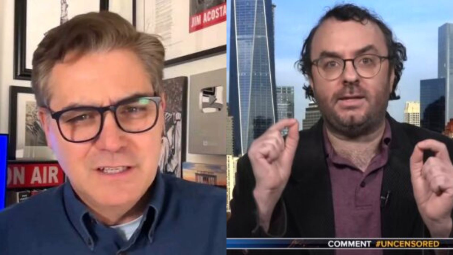 Journalists Nearly Come to Blows Over Epstein Investigation...