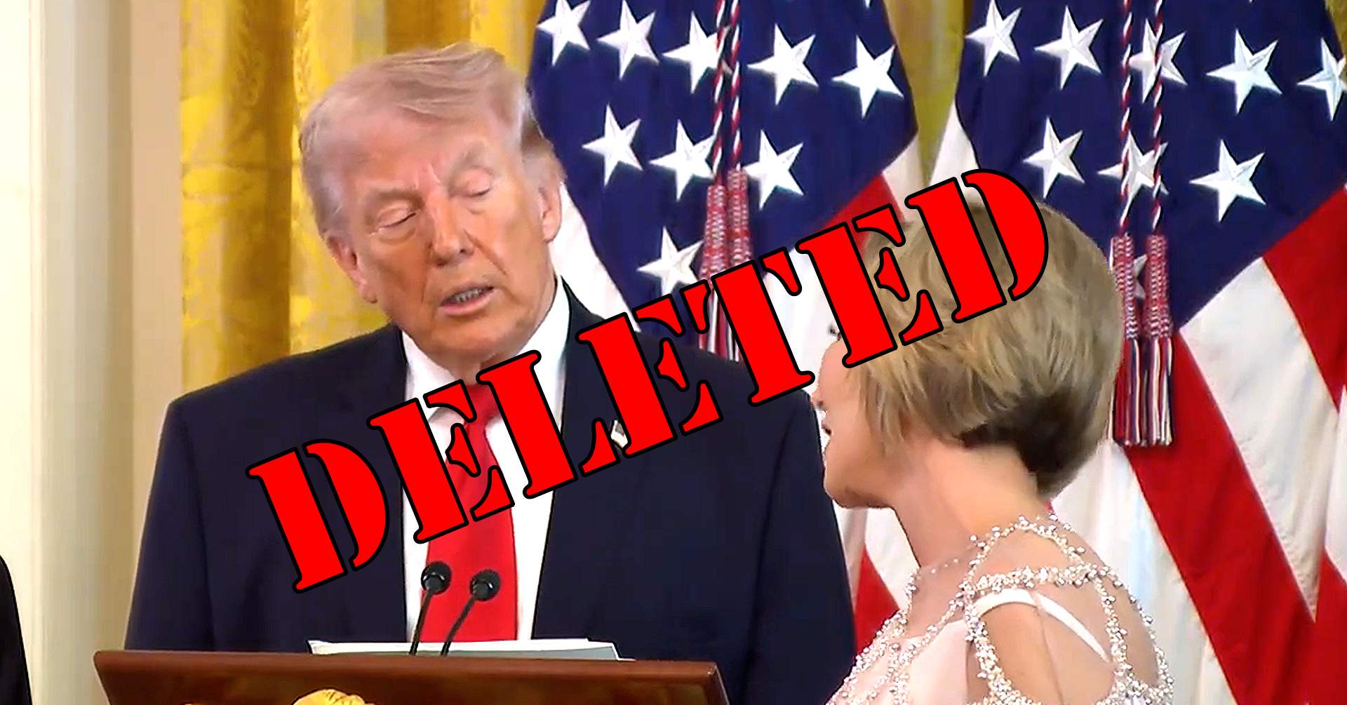 White House Deletes Bonkers Trump Easter Event Where He Got Compared to Jesus