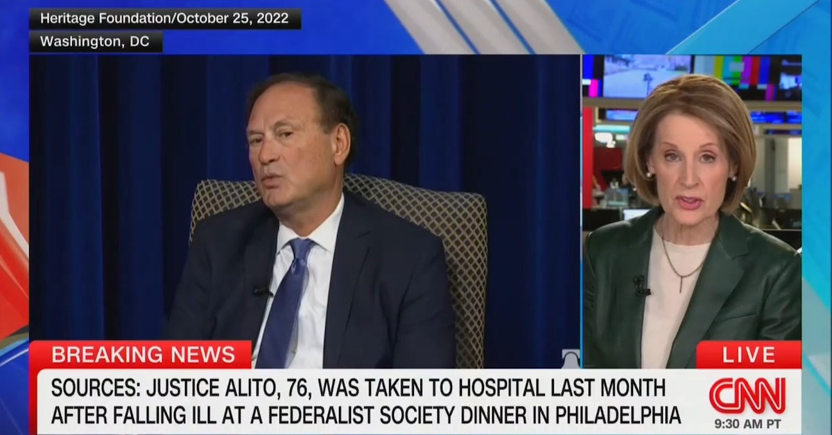 Justice Samuel Alito Was Taken To Hospital After Falling Ill During Dinner In Undisclosed Incident: Report