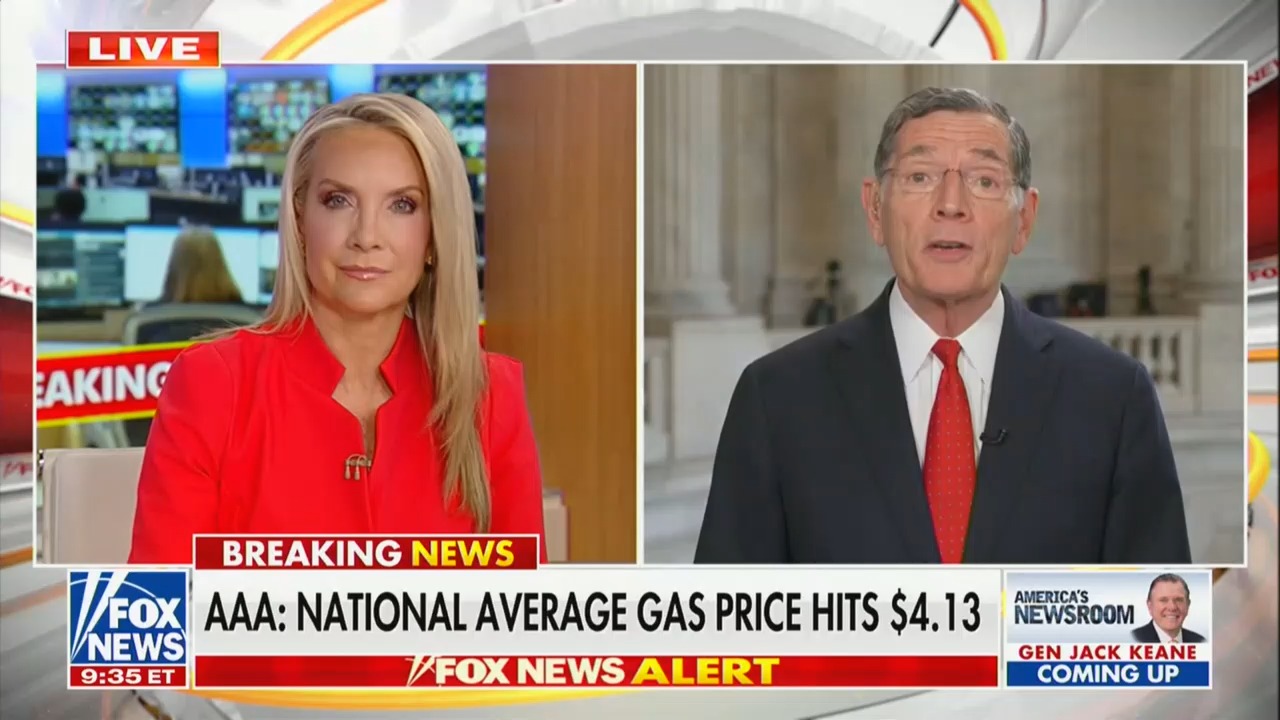 GOP Senator Claims Democrats Like High Gas Prices' as Fox Host Confronts Him Over Pain at the Pump