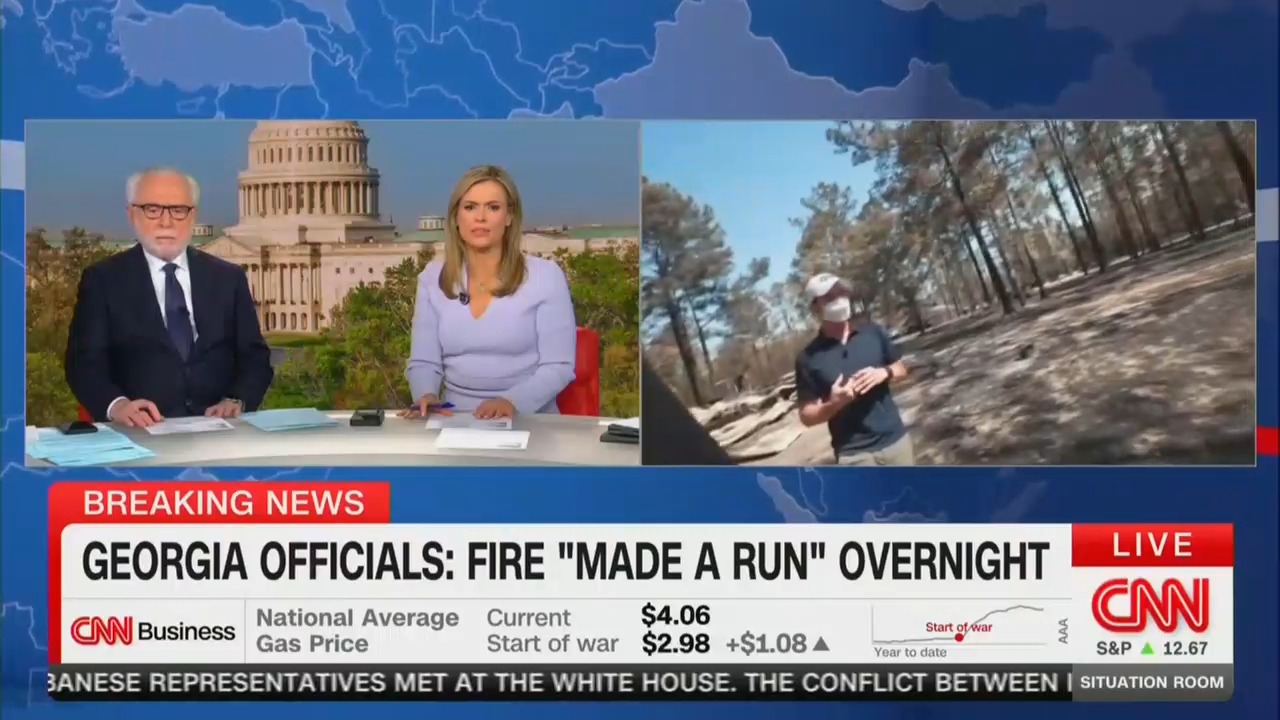 CNN Report Interrupted By Woman Screaming At Reporter To Get Off Her Property