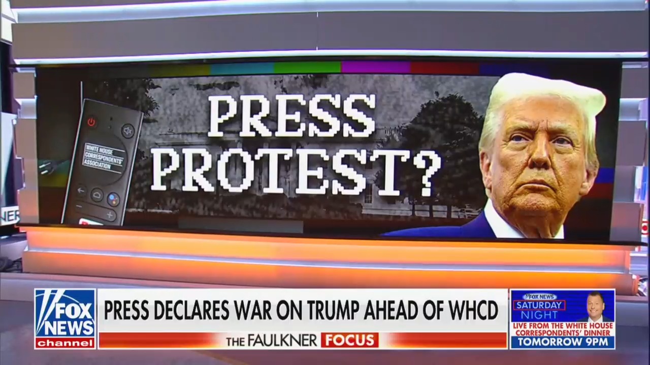 We Can't Just Enjoy a Nice Dinner': Harris Faulkner Slams Journalists for Protesting White House Correspondents' Dinner