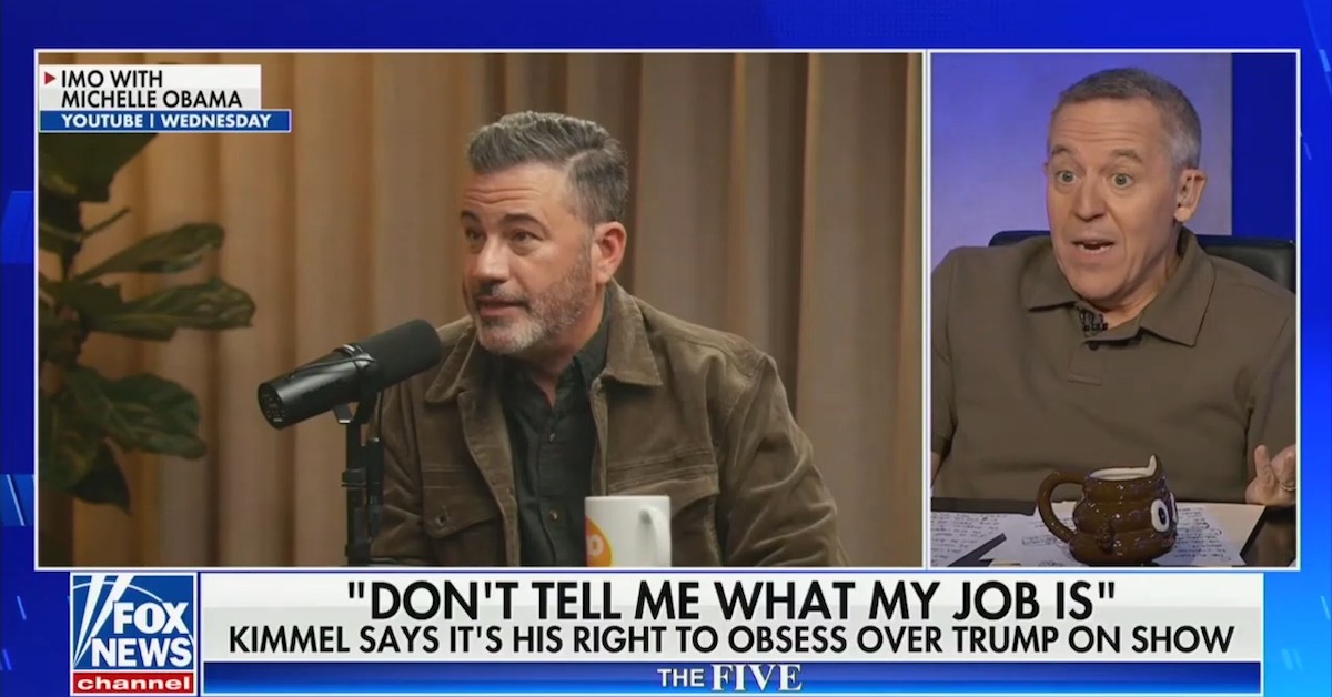 Greg Gutfeld Tells Complaining Kimmel to 'Stop Blubbering!'