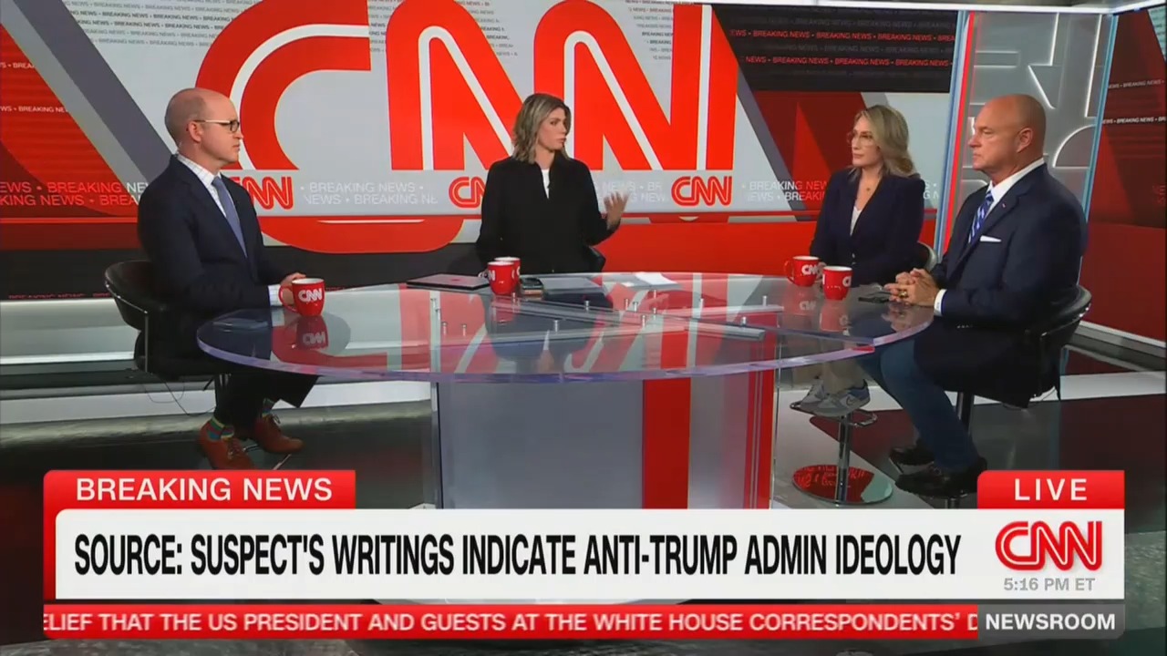 They Were Shouting Kill Trump?' CNN Host Questions Panelist's Claim About Protesters Outside WHCD