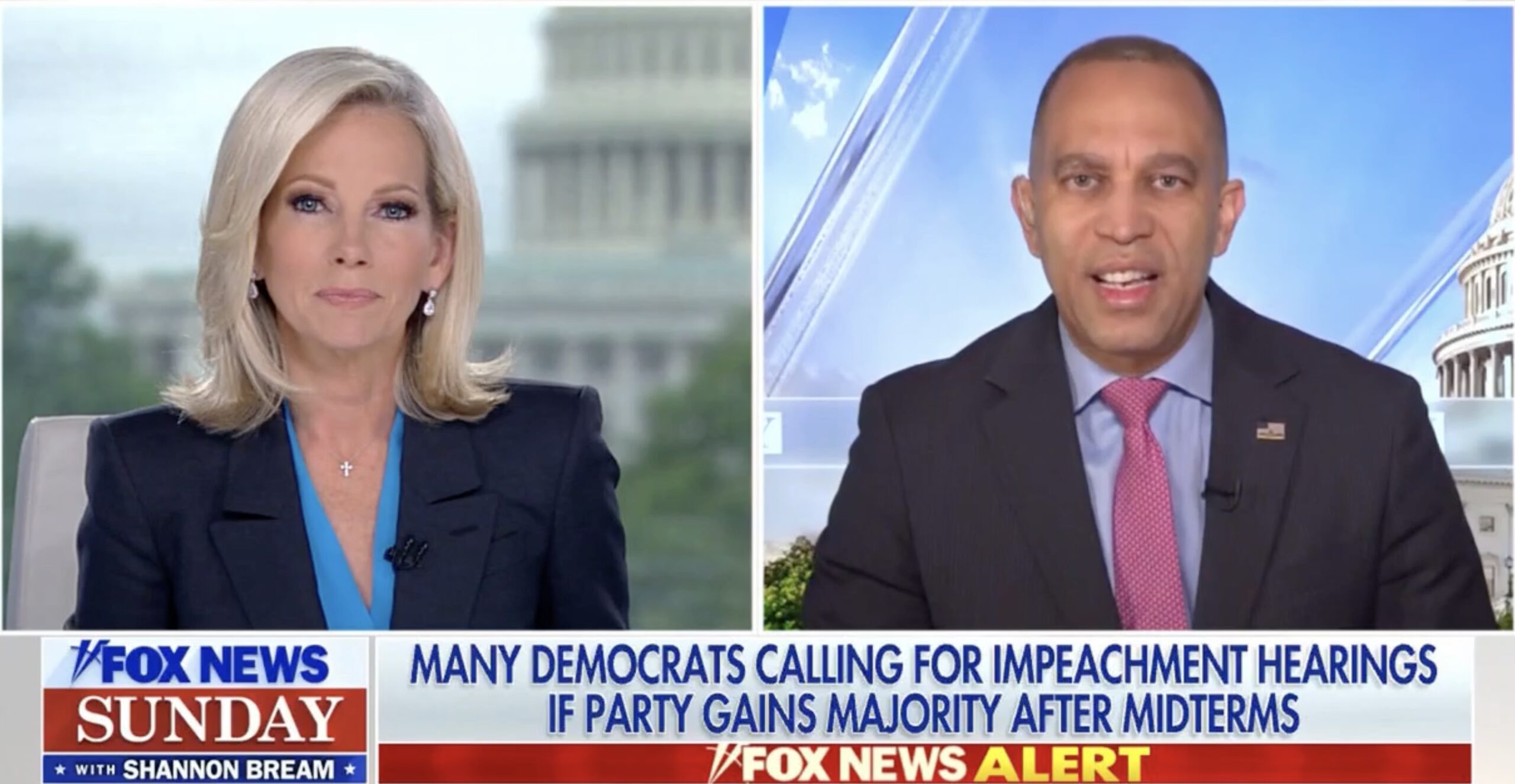Fox News Anchor Straight-Up Asks Hakeem Jeffries If He'll Push For Trump's Impeachment On Day 1