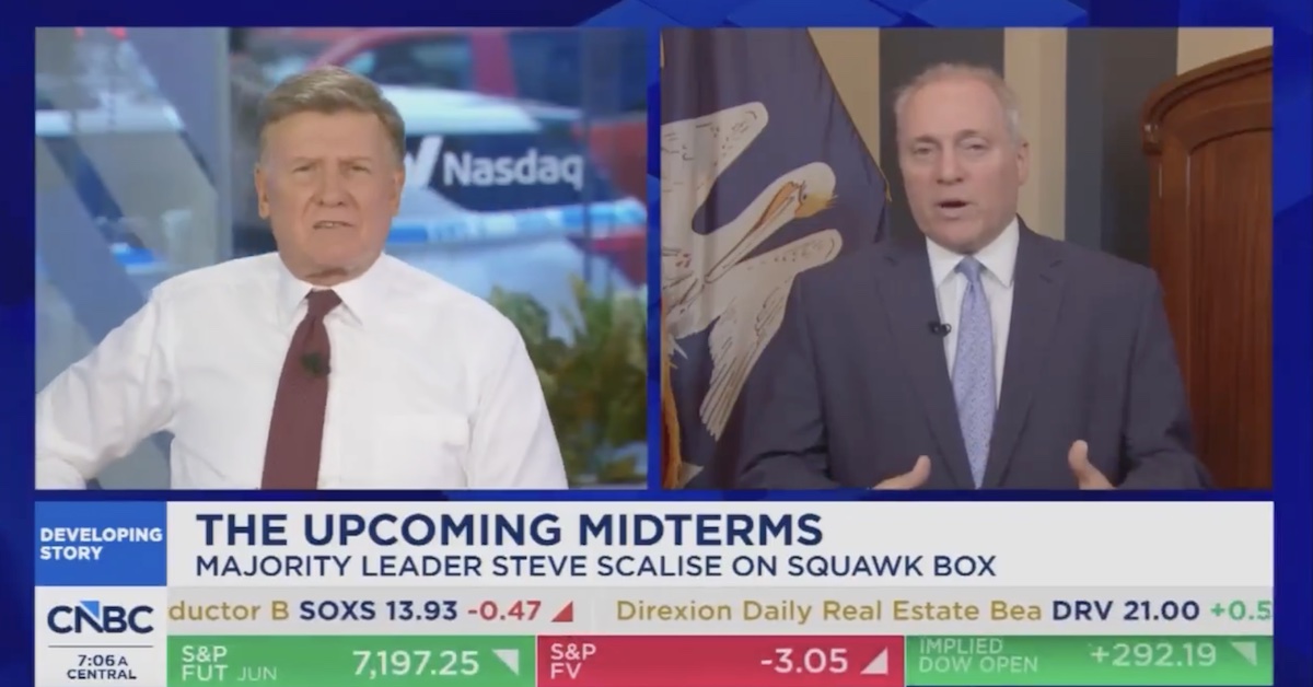 Joe Kernen Shuts Down Steve Scalise's Gas Prices Spin