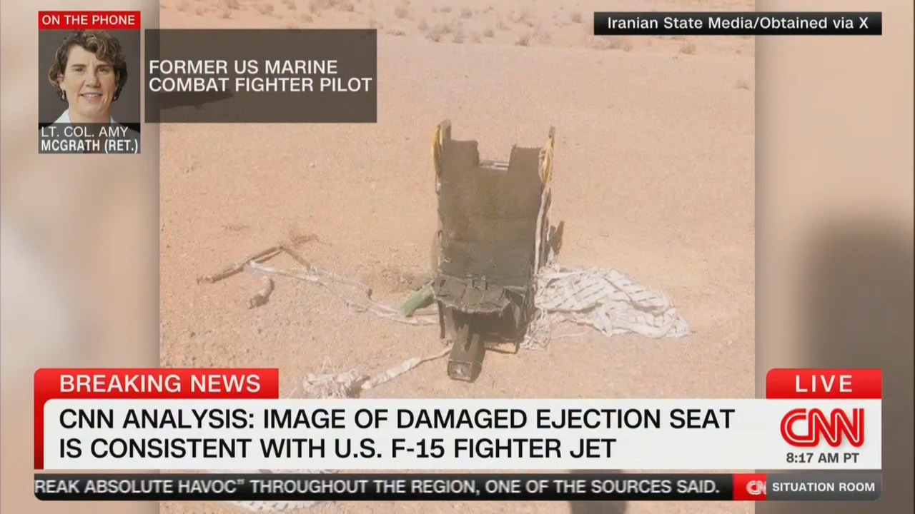 I'm Very Worried': Former Combat Fighter Pilot Breaks Down What Happens When a Pilot Ejects Like Over Iran