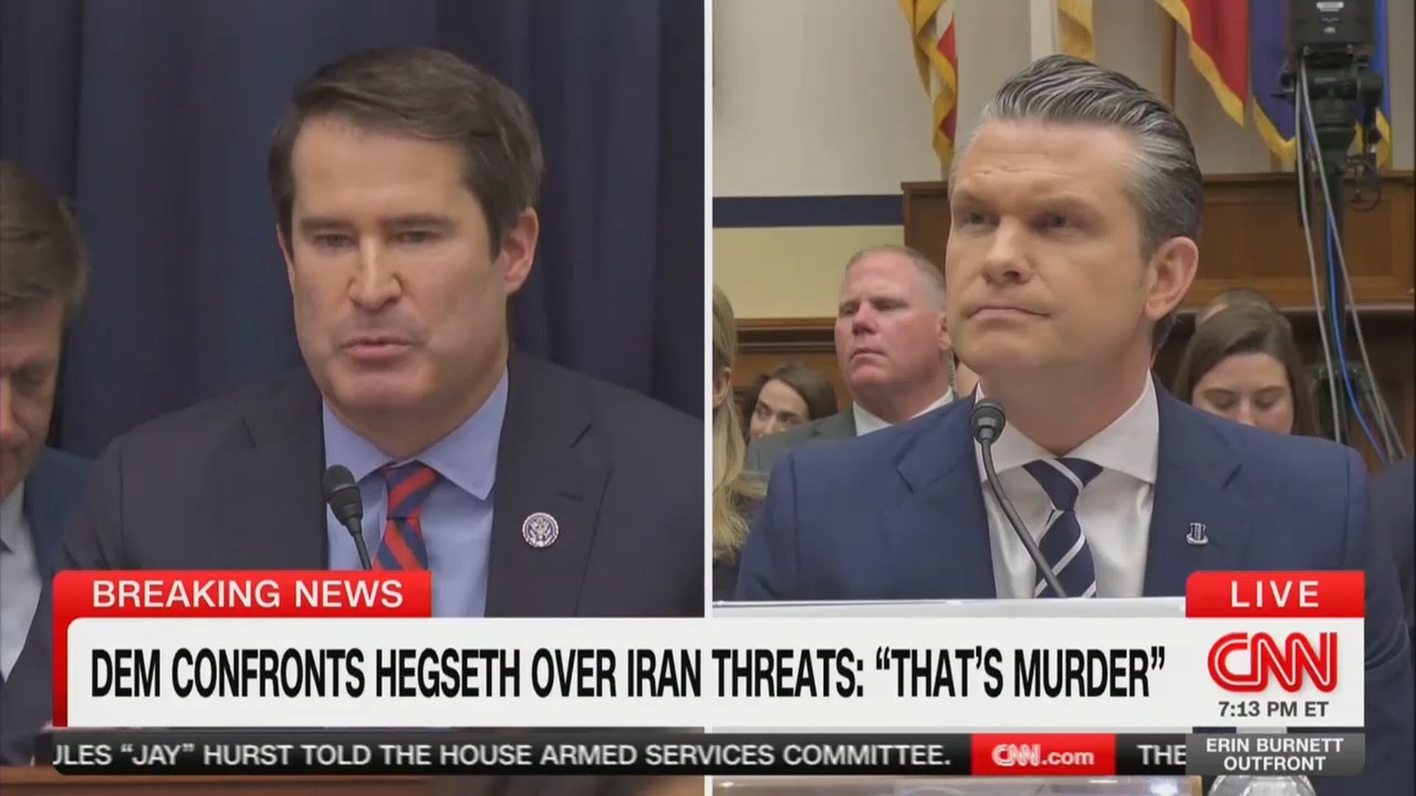 They Got Executed': House Democrat Issues Grave War Crimes Warning to Pete Hegseth on CNN