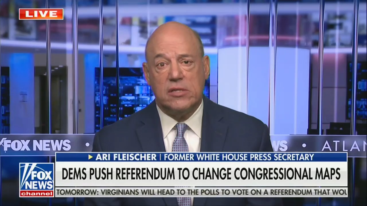 Destructive': Fox's Ari Fleischer Warns GOP's Texas Gerrymander May Have Backfired Big-Time