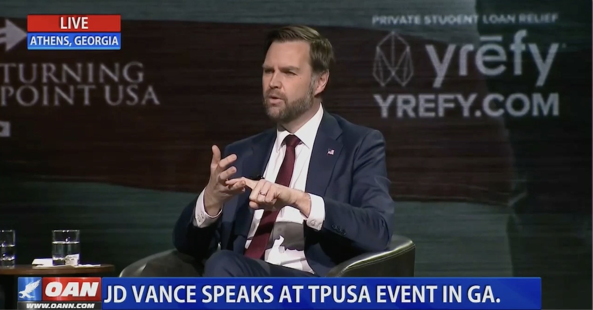 JD Vance Admits 'Young Voters' Don't Support Trump Iran War