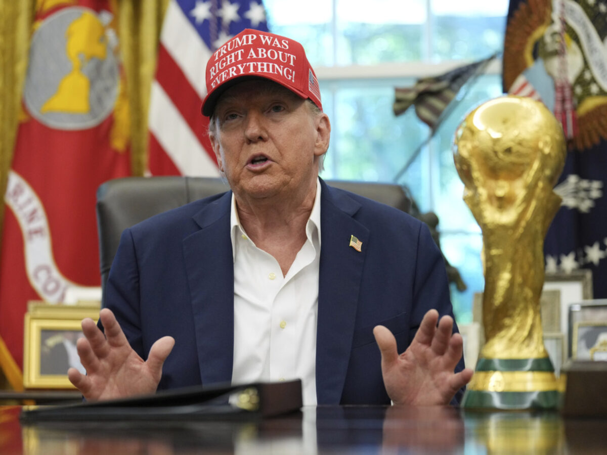 White House Rages at Reporter Sharing Awkward Image of Trump