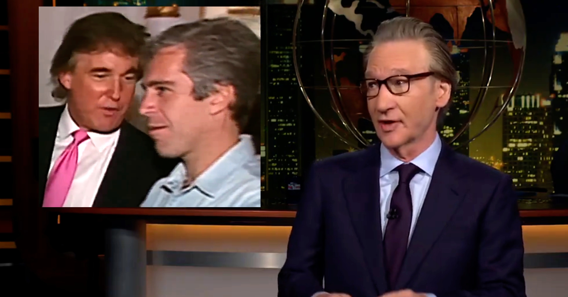 Bill Maher Roasts Trump Over Alleged Jeffrey Epstein Suicide Note