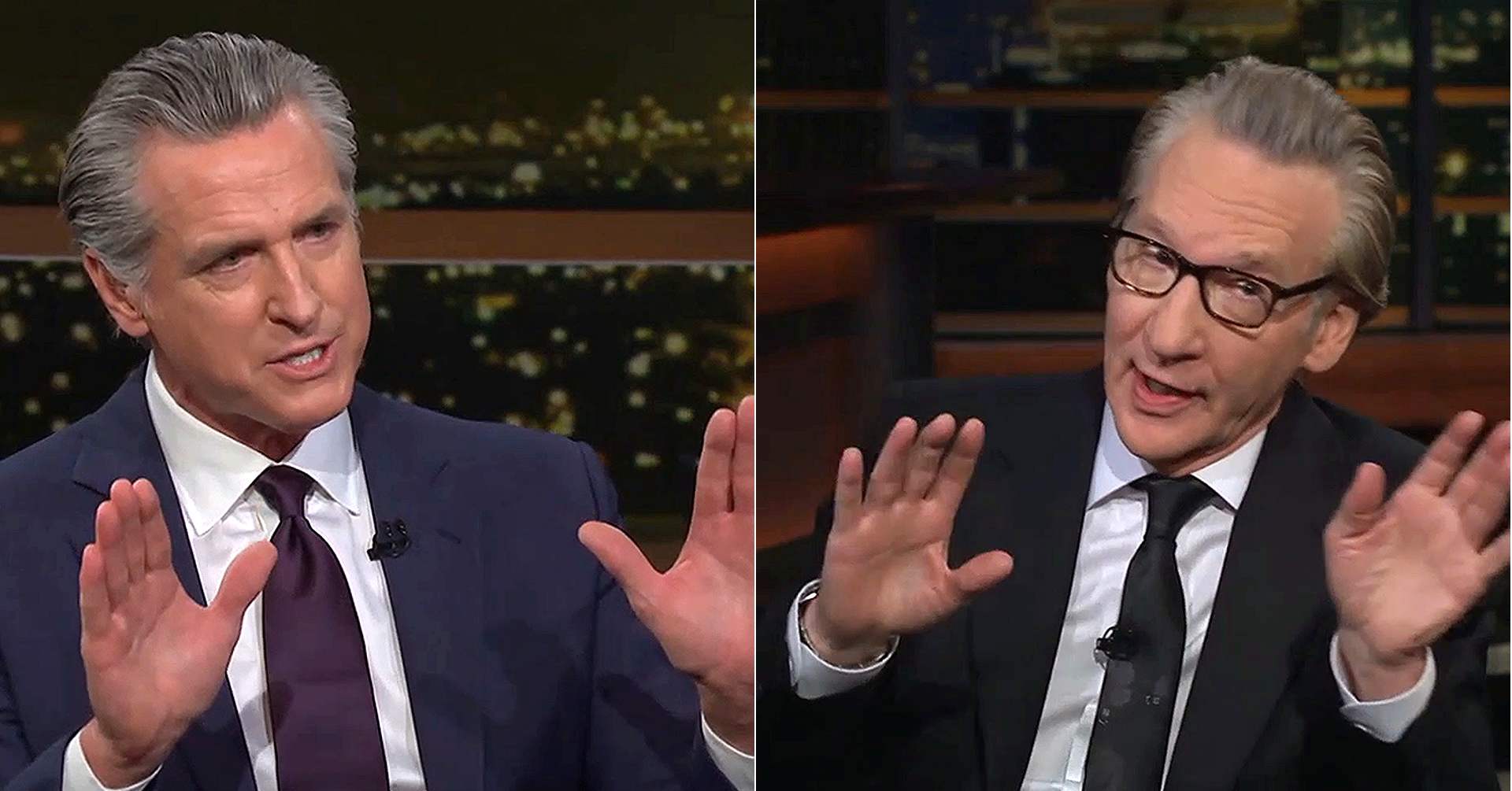 Gavin Newsom Brawls With Bill Maher Over Imitating' Trump: That's Exactly What He Does'