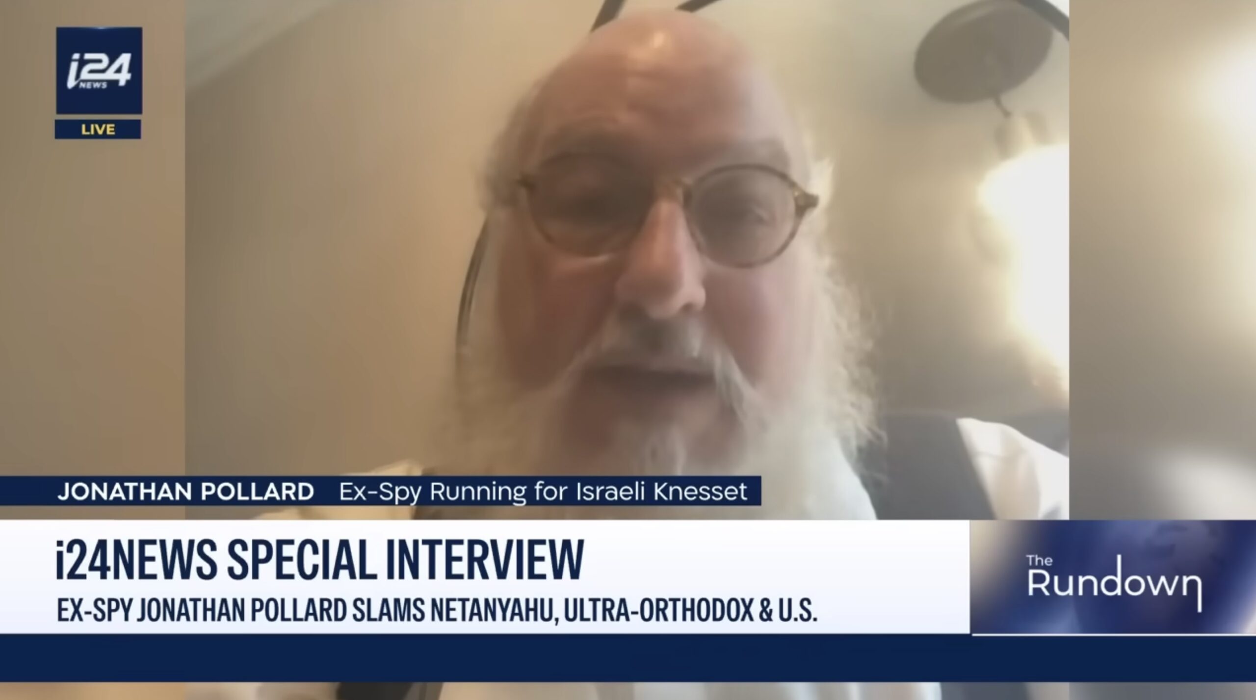 Israeli Spy Jonathan Pollard Rips Dangerous' Trump, Says Alliance With US Is Finished' Less Than a Year After Secret Meeting With Mike Huckabee