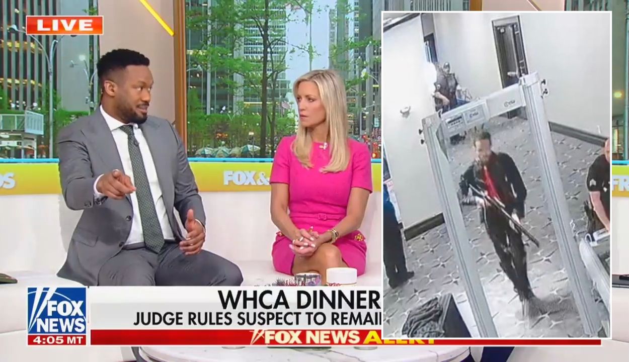 Fox News Host Points Out Dog That Appeared Sniff Out WHCA Suspect Seconds Before Shooting
