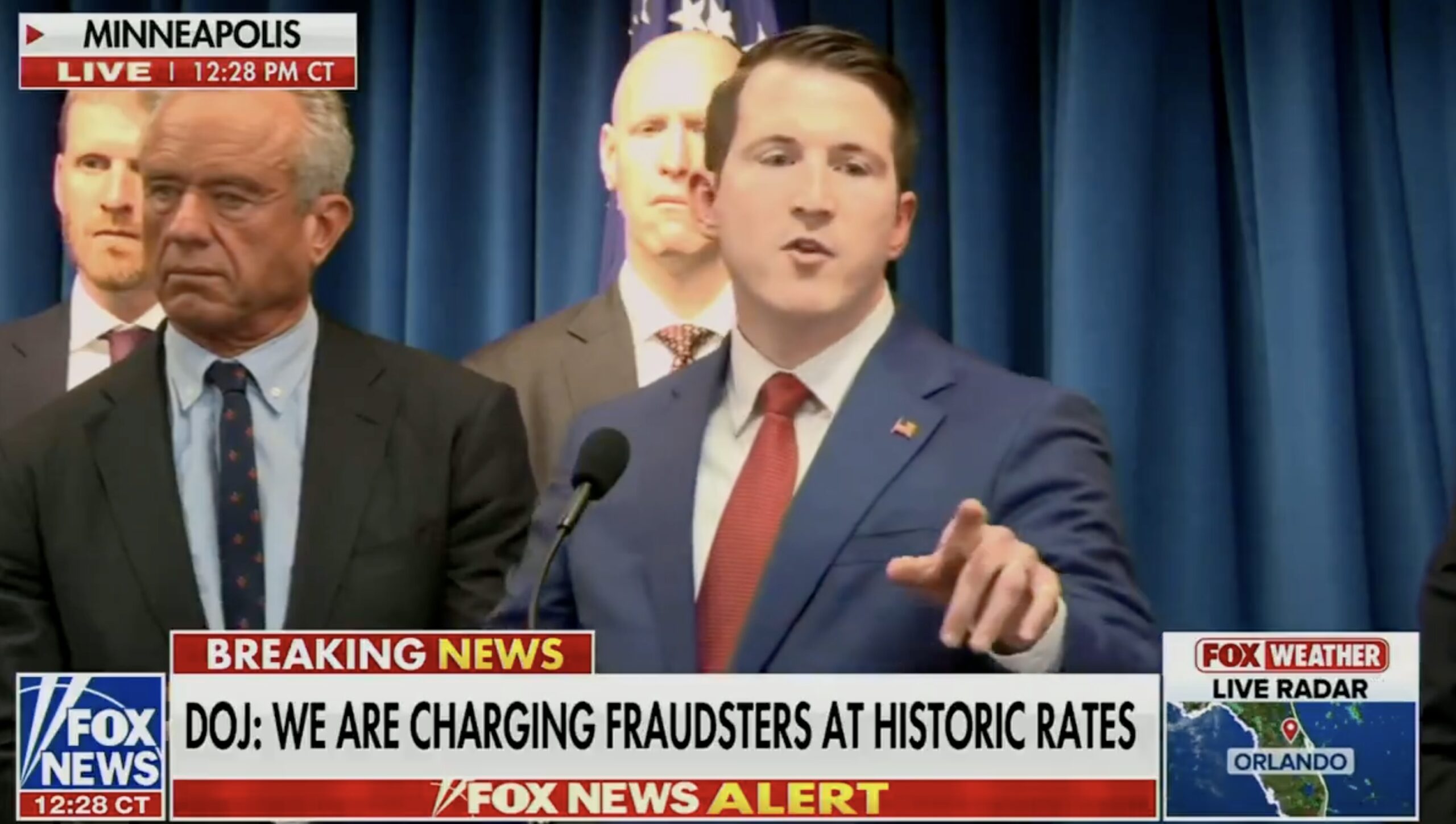 Colin McDonald Dodges Question On Trump Pardoning Fraudsters
