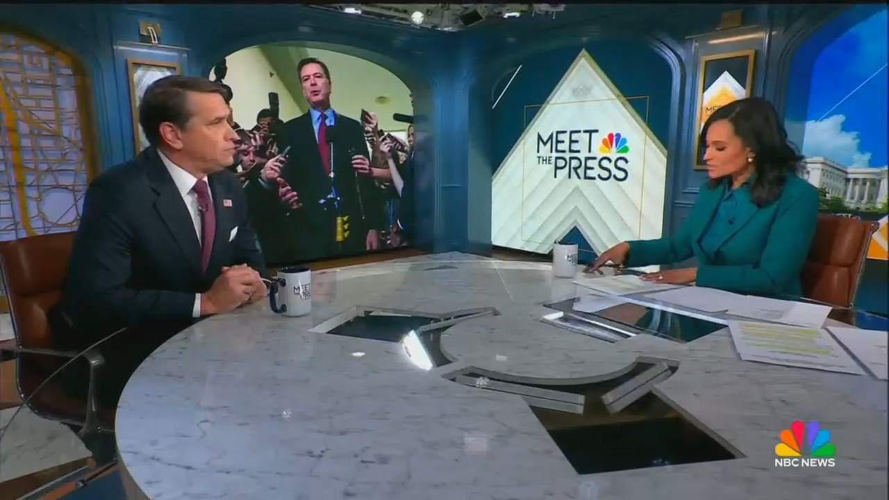 NBC's Kristen Welker Grills Todd Blanche on James Comey Case
