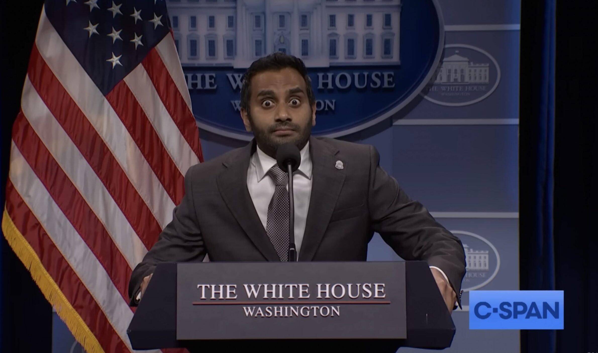 VIDEO: Kash Patel Skewered By Aziz Ansari in SNL Cold Open