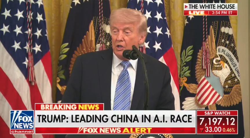 White House Crowd Applauds as Trump Talks About Leaving Office Eight or Nine Years From Now'