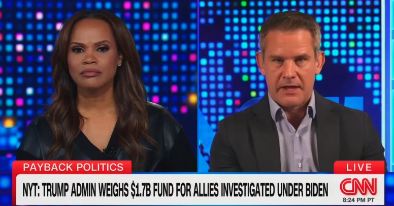 The Dumbest Time in American History': Kinzinger Blasts Trump's Slush Fund' for Political Supporters
