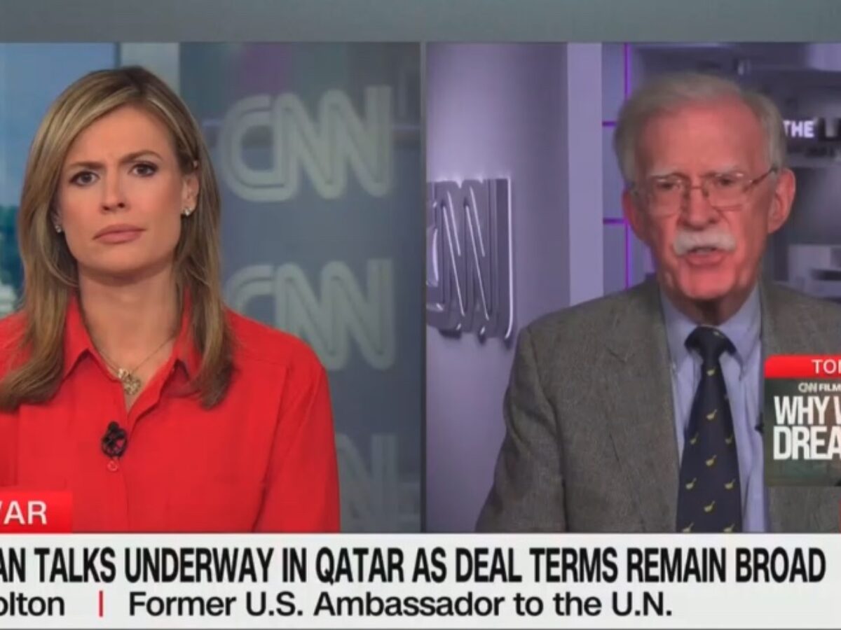 Ex-NatSec Advisor Wants Iran Talks to Fail: Sabotage Play