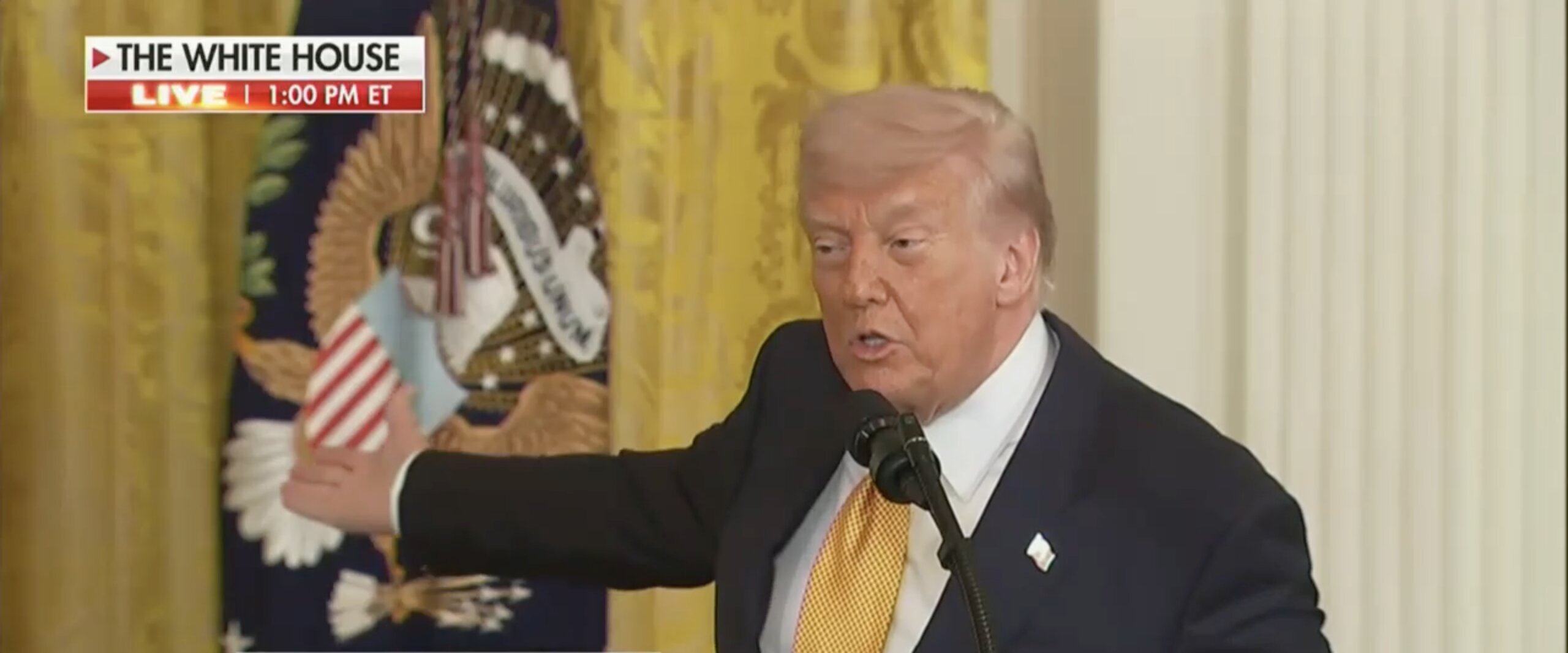 Trump Regales Military Moms With 2-Minute Riff Hyping His Ballroom: Will Be the Best Ever Built'