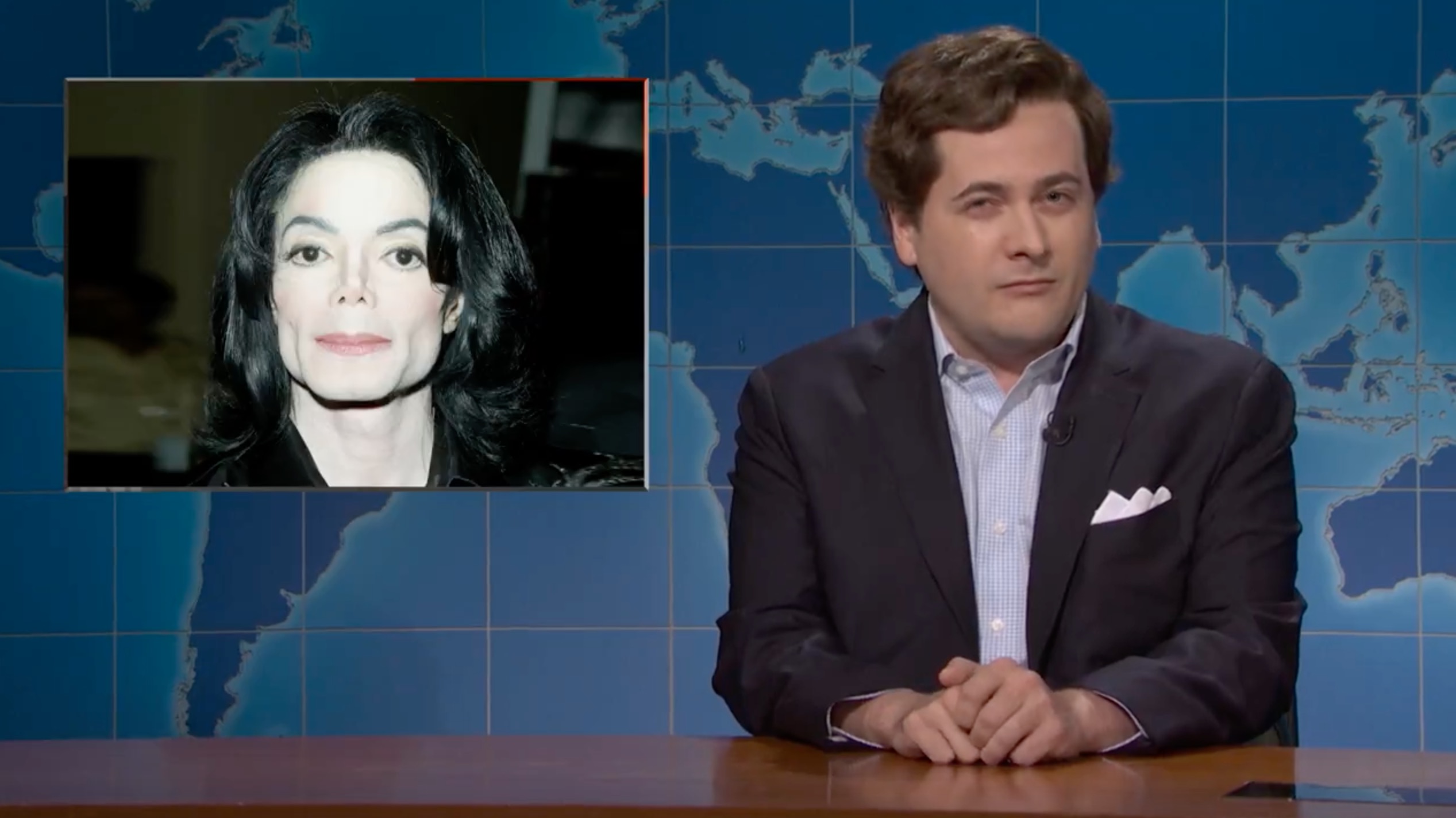 SNL Flames Tucker Carlson With Biting Impression Riffing on Michael Jackson, Met Gala, and More