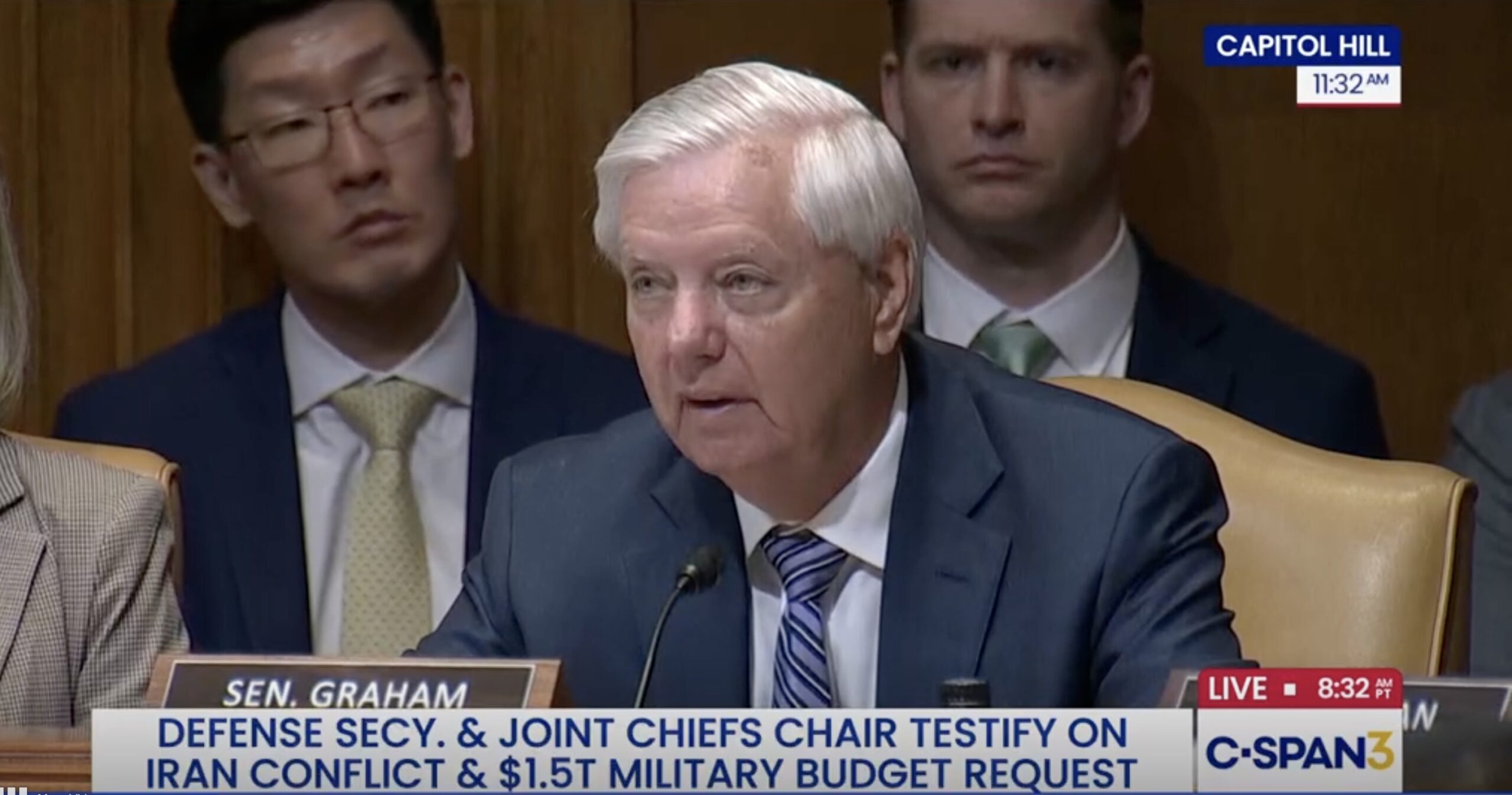 Lindsey Graham Blows Up at Hegseth Hearing on Iran War: No Wonder This Damn Thing Is Going Nowhere!'