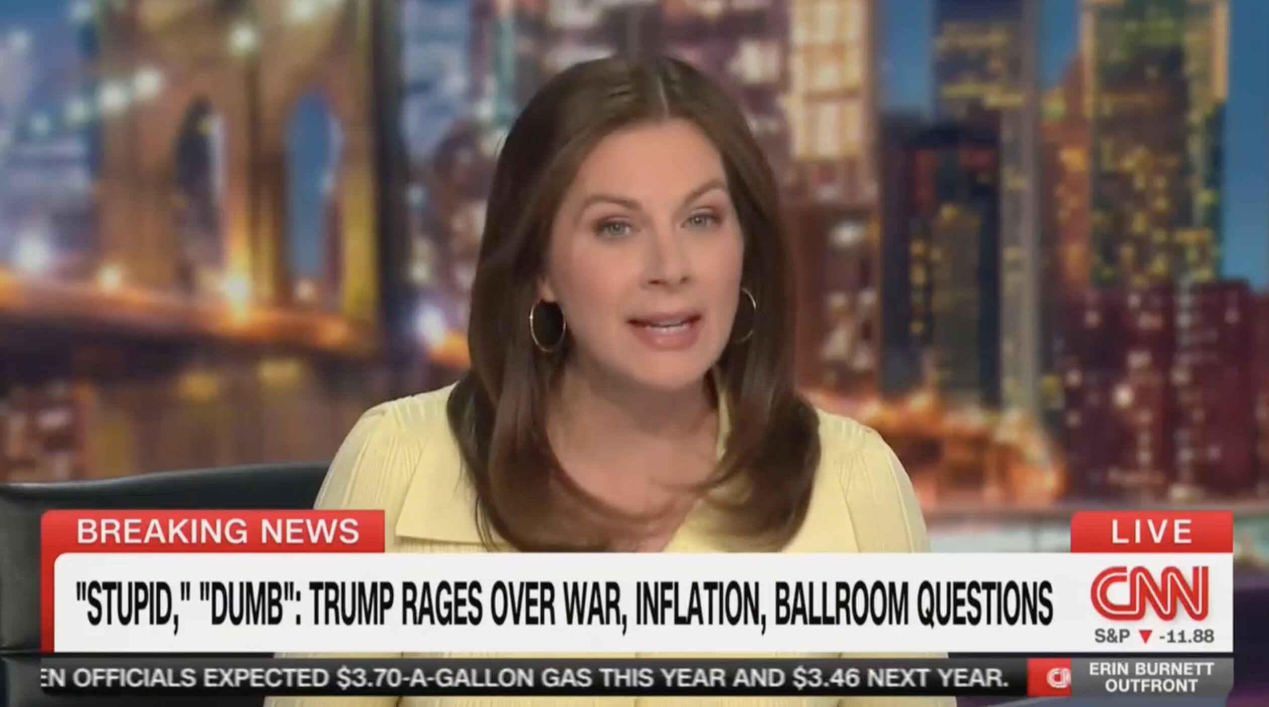 Erin Burnett Stunned by Sheer Volume of Trump's Bizarre Posts
