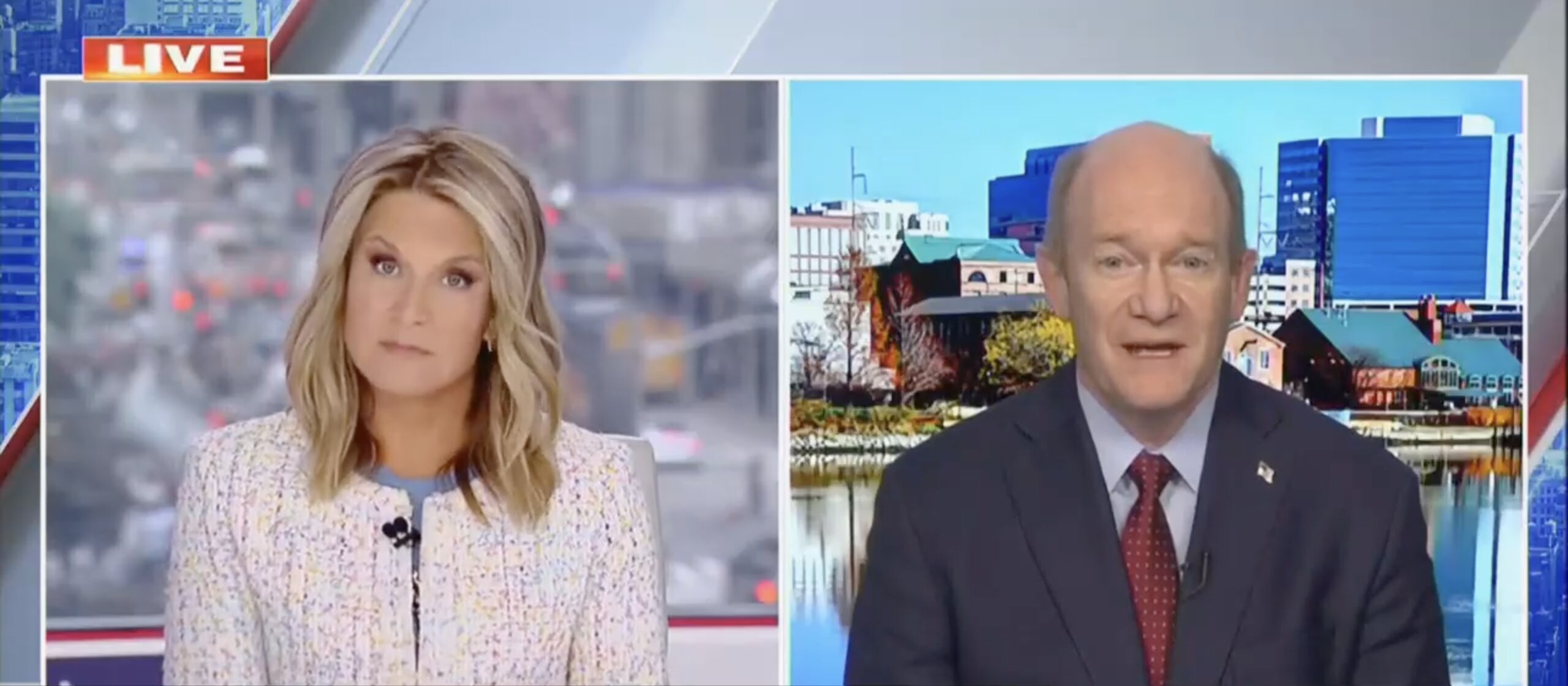 Senate Democrat Battles Fox News Anchor After She Asks About Biden's Cognitive Function: Trump Falls Asleep in Meetings!'