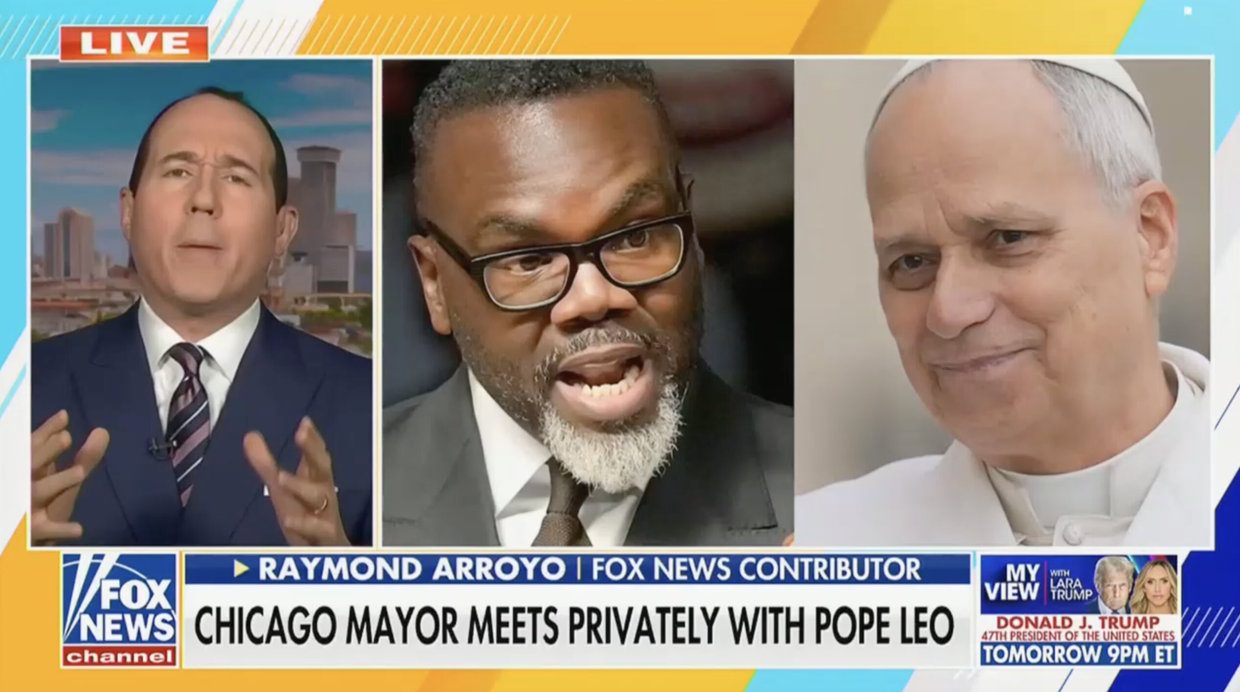 Fox Contributor Raymond Arroyo Slams Chicago Mayor Brandon Johnson For Meeting With Pope