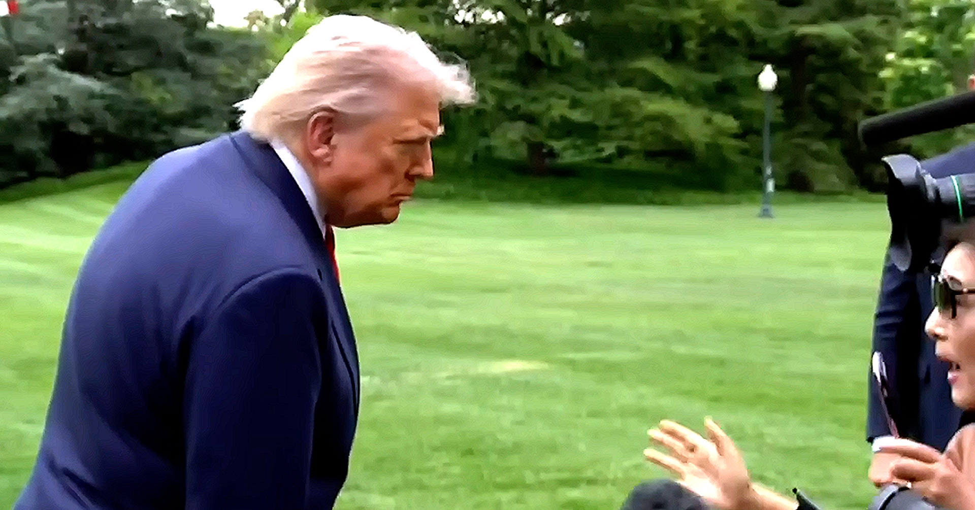 Trump Blows Off Foreign Reporter in Mid-Question in Awkward Moment