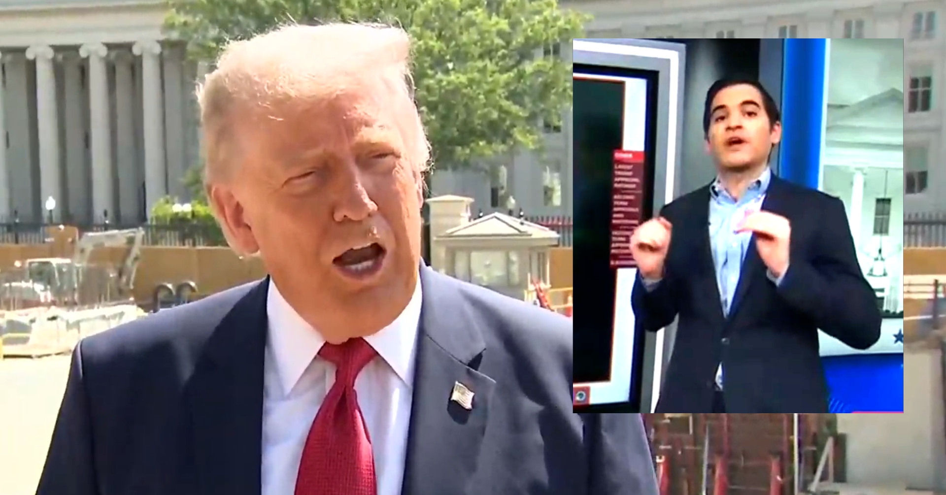 Trump Gushes Over Honorable' CNN Data Chief Harry Enten Hours After Enten Unloaded on Him in Morning